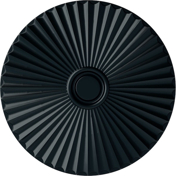Ekena Millwork Shakuras Ceiling Medallion (For Canopies up to 5 1/2"), Hand-Painted Night Shade, 29 1/2"OD x 2"P CM30SHNSF - main